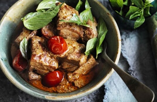 Pork Belly Red Curry