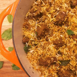 lamb biryani