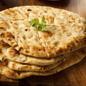 4 Plain Naan Breads