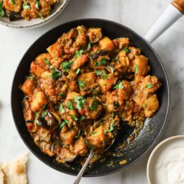Shemin's Potato and Aubergine Balti