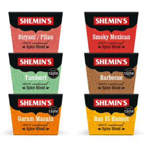 Selection of Six Shemin's Spice Blends - GENERATED SUBSCRIPTION