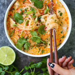 Shemin's Thai Red Noodle Soup