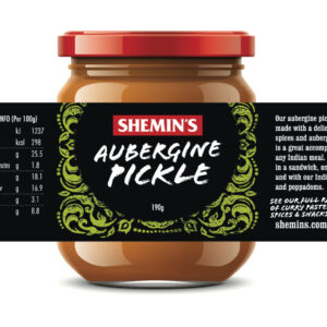 Shemin's Aubergine Pickle