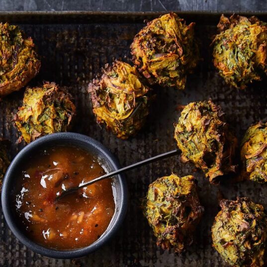 Shemin's Baked Pakoras